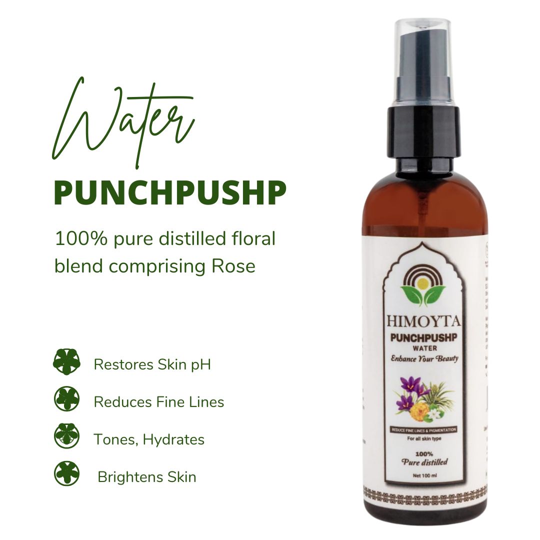 Himoyta Punchpushp Water – 100% Pure Distilled Floral Blend